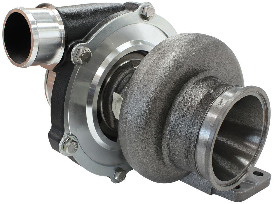 Aeroflow Performance External Wastegate, T3 Inlet Flange, V-Band Exhaust Flange BOOSTED 5455 .63 Turbocharger 650HP, Hi Temp Black Finish AF8005-3000BLK Autofit