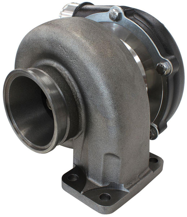 Aeroflow Performance External Wastegate, T3 Inlet Flange, V-Band Exhaust Flange BOOSTED 5855 1.06 Turbocharger 750HP, Hi Temp Black Finish AF8005-3007BLK Autofit