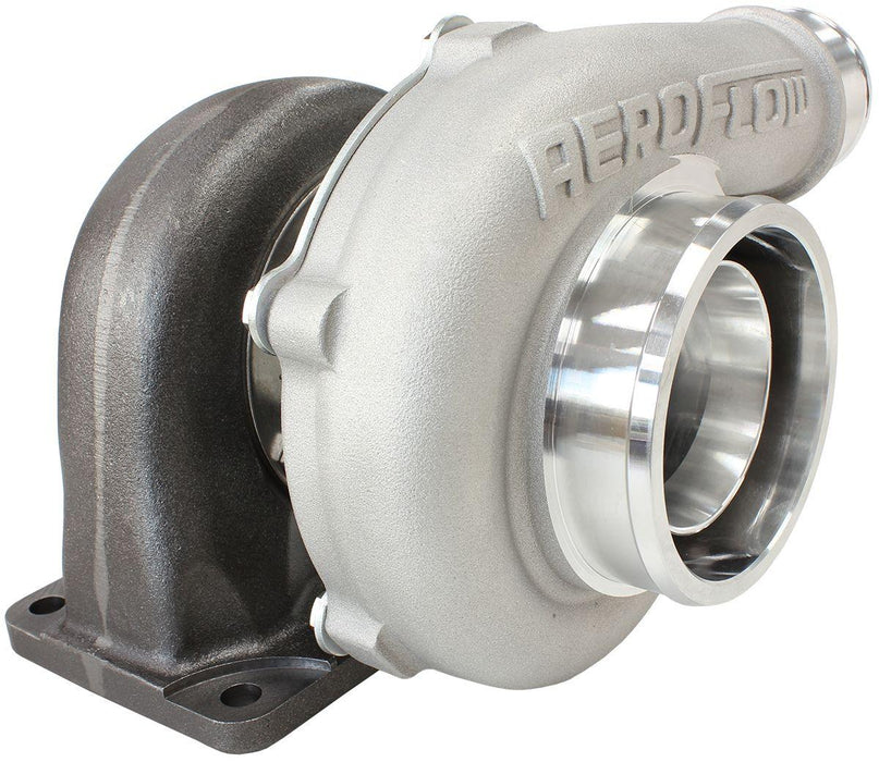 Aeroflow Performance External Wastegate, T3 Inlet Flange, V-Band Exhaust Flange BOOSTED 5855 .82 Turbocharger 750HP, Natural Cast Finish AF8005-3006 Autofit
