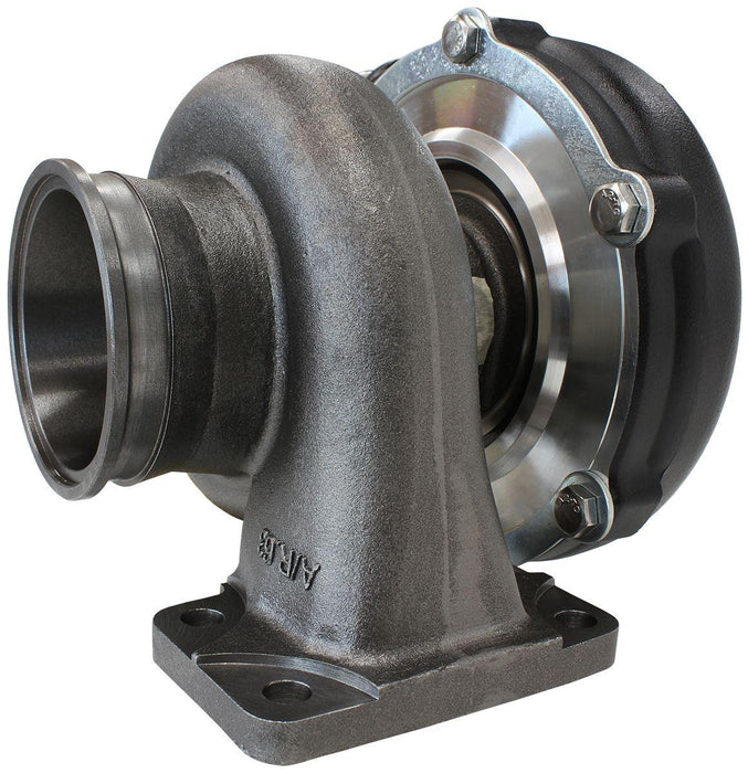 Aeroflow Performance External Wastegate, T3 Inlet Flange, V-Band Exhaust Flange BOOSTED 5862 .63 Turbocharger 750HP, Hi Temp Black Finish AF8005-3010BLK Autofit