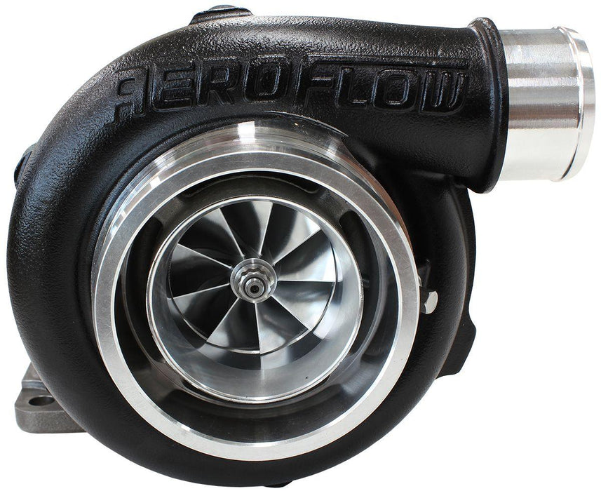 Aeroflow Performance External Wastegate, T3 Inlet Flange, V-Band Exhaust Flange BOOSTED 5862 .82 Turbocharger 750HP, Hi Temp Black Finish AF8005-3011BLK Autofit