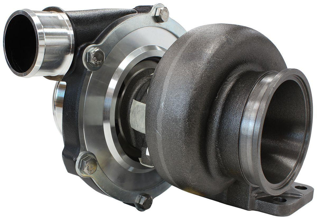 Aeroflow Performance External Wastegate, T3 Inlet Flange, V-Band Exhaust Flange BOOSTED 5862 .82 Turbocharger 750HP, Hi Temp Black Finish AF8005-3011BLK Autofit