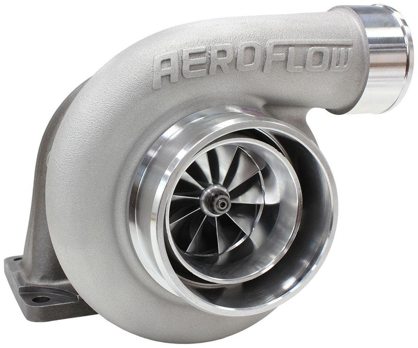 Aeroflow Performance External Wastegate, T3 Inlet Flange, V-Band Exhaust Flange BOOSTED 6662 .63 Turbocharger 900HP, Natural Cast Finish AF8005-3015 Autofit