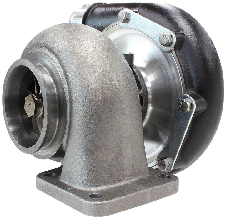 Aeroflow Performance External Wastegate, T4 Inlet Flange, V-Band Exhaust Flange BOOSTED 7875 T4 .96 Turbocharger 950HP, Hi Temp Black Finish AF8006-4010BLK Autofit