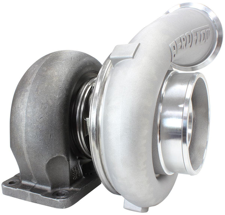 Aeroflow Performance External Wastegate, T4 Twin Entry Inlet Flange, V-Band Exhaust Flange BOOSTED 7075 T4 1.15 Turbocharger 950HP, Natural Cast Finish AF8005-4004 Autofit