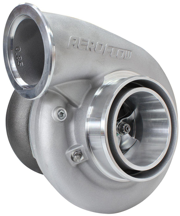 Aeroflow Performance External Wastegate, T4 Twin Entry Inlet Flange, V-Band Exhaust Flange BOOSTED B7875 T4 1.25 Reverse Rotation Turbocharger 1150HP, Natural Cast Finish Autofit