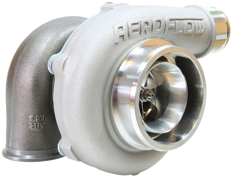 Aeroflow Performance External Wastegate, V-Band Inlet & Exhaust Flanges BOOSTED 5455 V-Band .83 Turbocharger 650HP, Natural Cast Finish AF8005-3031 Autofit