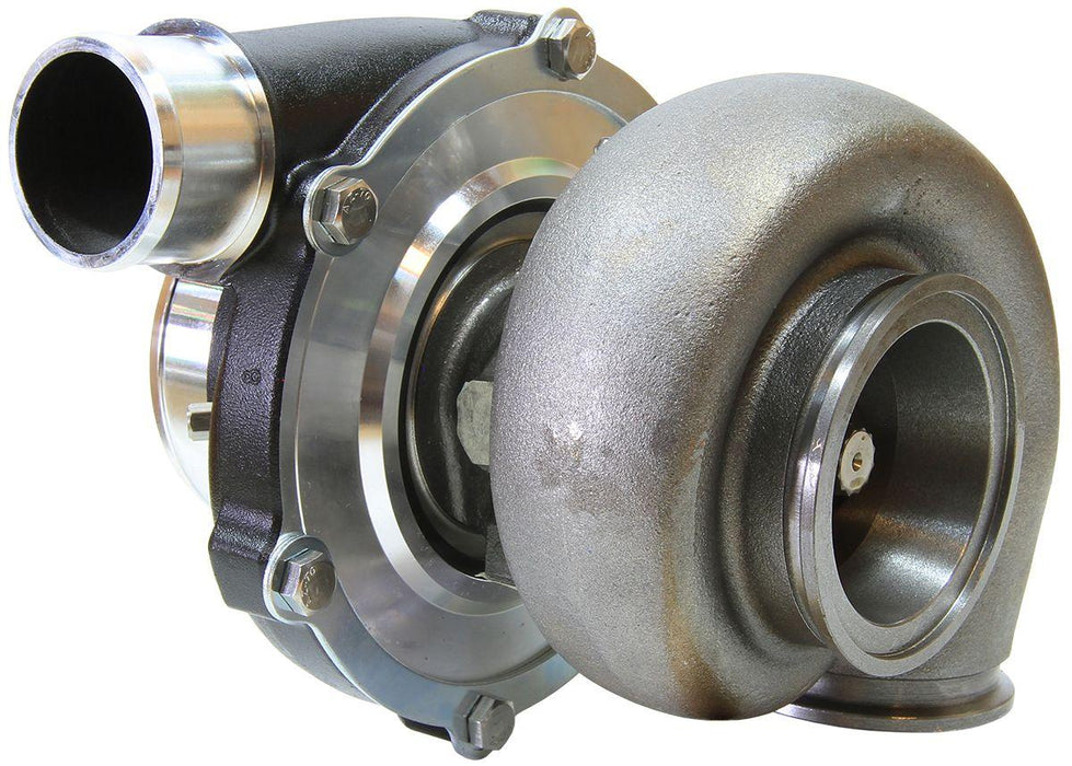 Aeroflow Performance External Wastegate, V-Band Inlet & Exhaust Flanges BOOSTED 5855 V-Band 1.01 Turbocharger 750HP, Hi Temp Black Finish AF8005-3034BLK Autofit