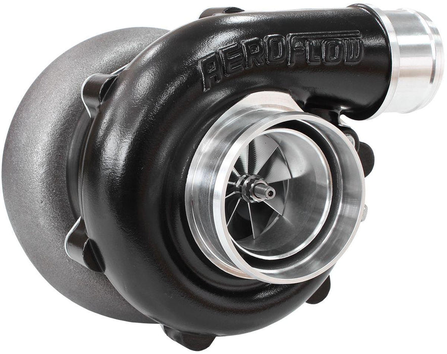 Aeroflow Performance External Wastegate, V-Band Inlet & Exhaust Flanges BOOSTED B5455 1.21 Turbocharger 660HP, Hi Temp Black Finish AF8005-3042BLK Autofit