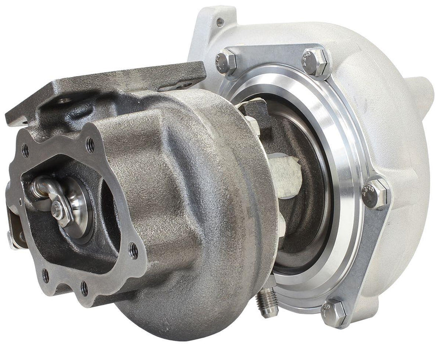 Aeroflow Performance Internal Wastegate, T25 / T28 Inlet Flange, 5-Bolt Exhaust Flange BOOSTED 4647 NISSAN .64 Turbocharger 440HP, Natural Cast Finish AF8005-2002 Autofit