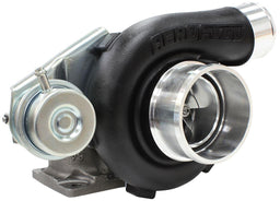 Aeroflow Performance Internal Wastegate, T25 / T28 Inlet Flange, 5-Bolt Exhaust Flange BOOSTED 5447 .64 Turbocharger 495HP, Hi Temp Black Finish AF8005-2005BLK Autofit