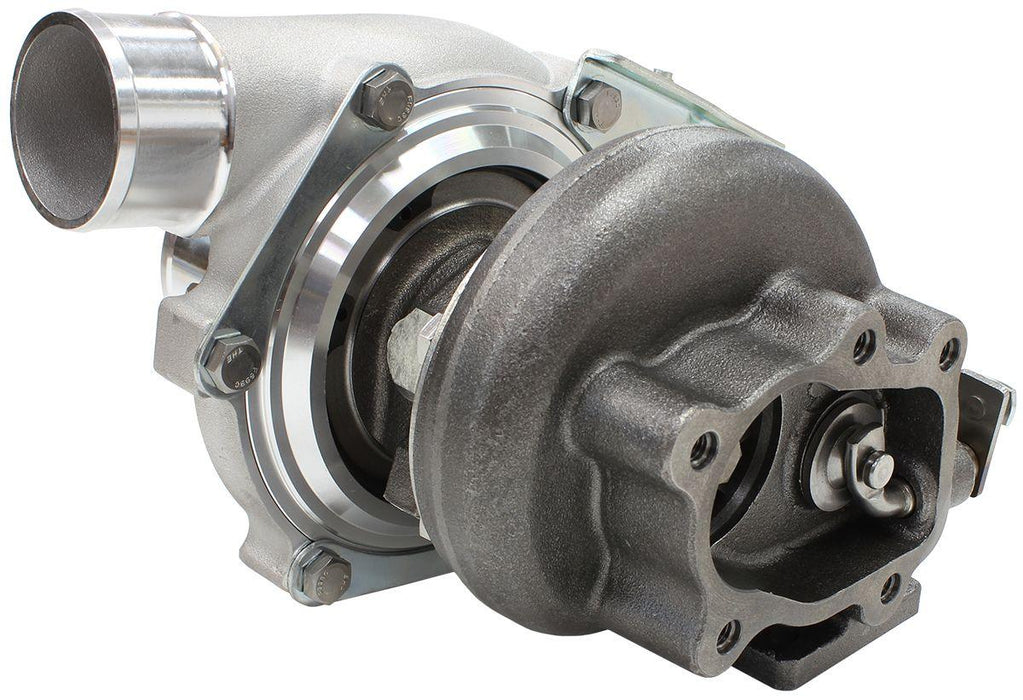 Aeroflow Performance Internal Wastegate, T25 / T28 Inlet Flange, 5-Bolt Exhaust Flange BOOSTED 5447 .86 Turbocharger 495HP, Natural Cast Finish AF8005-2006 Autofit