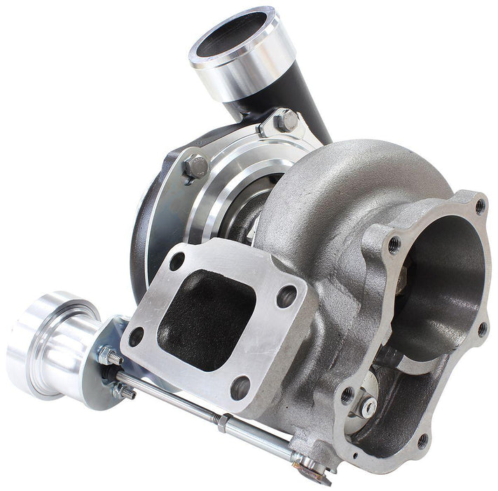 Aeroflow Performance Internal Wastegate, T3 Inlet Flange, FG XR6 5-Bolt Exhaust Flange BOOSTED 6662 XR6 1.06 Turbocharger 825HP, Hi Temp Black Finish AF8005-3024BLK Autofit