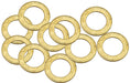 Aeroflow Performance Metric Brass Washers 10mm I.D, 16mm O.D Metric Brass Washers 10mm I.D, 16mm O.D AF181-10 Autofit