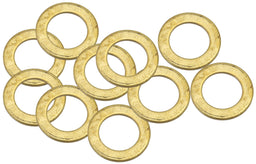 Aeroflow Performance Metric Brass Washers 10mm I.D, 16mm O.D Metric Brass Washers 10mm I.D, 16mm O.D AF181-10 Autofit