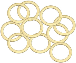Aeroflow Performance Metric Brass Washers 18mm I.D, 24mm O.D Metric Brass Washers 18mm I.D, 24mm O.D AF181-18 Autofit