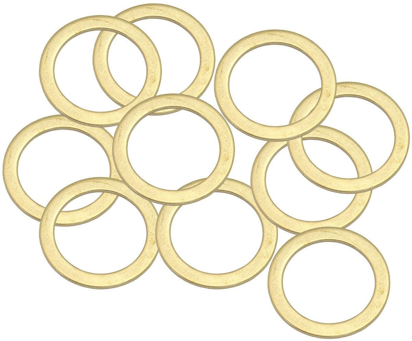Aeroflow Performance Metric Brass Washers 18mm I.D, 24mm O.D Metric Brass Washers 18mm I.D, 24mm O.D AF181-18 Autofit