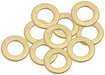 Aeroflow Performance Metric Brass Washers 8mm I.D, 14mm O.D Metric Brass Washers 8mm I.D, 14mm O.D AF181-08 Autofit