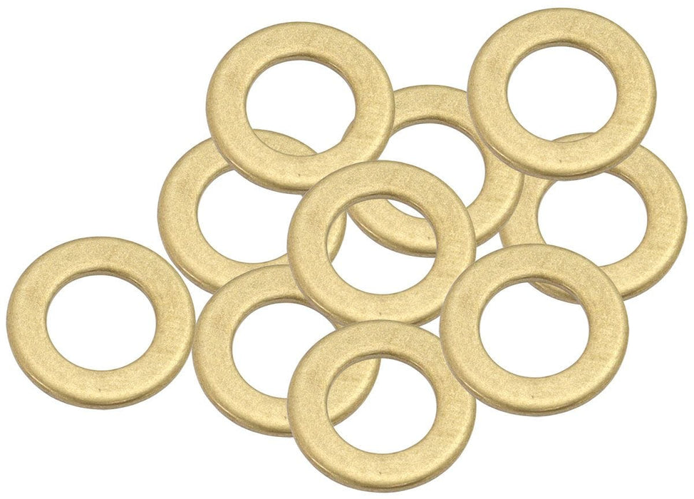 Aeroflow Performance Metric Brass Washers 8mm I.D, 14mm O.D Metric Brass Washers 8mm I.D, 14mm O.D AF181-08 Autofit