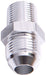 Aeroflow Performance Silver Finish NPT to Straight Male Flare Adapter 1/16" to -4AN AF816-04-01S Autofit