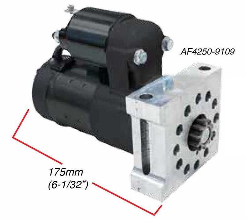 Aeroflow Performance Suit 168 Tooth Ring Gear, 1.4kw / 1.9hp Motor GM LS Series XPRO High Torque Compact Starter AF4250-9109 Autofit