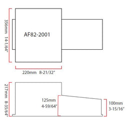 Aeroflow Performance Suit Ford Falcon XR-XF With 302 to 351 Cleveland with 6.5L Capacity Ford Cleveland Super Oil Pan AF82-2001 Autofit