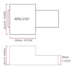 Aeroflow Performance Suit Holden HQ-WB & Torana LH-UC With Holden 253, 304, 308, 6.5L capa Holden HQ-WB and LH-UC Super Oil Pan AF82-2101 Autofit