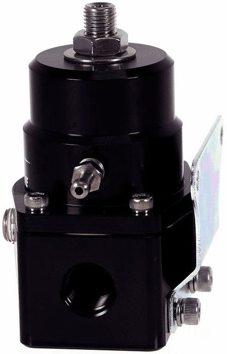 AEROMOTIVE 40-75 PSI. ORB-6 Inlet Ports with ORB-6 Return Port A1000-6 Injected Bypass Fuel Pressure Regulator - Black ARO13131 Autofit