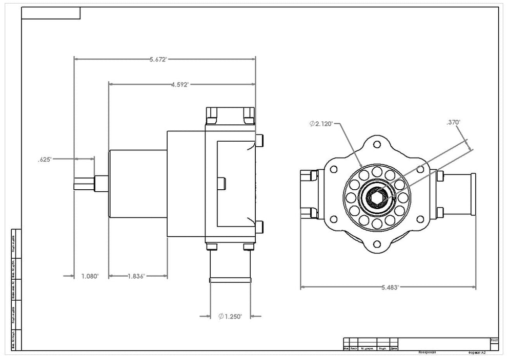 Aeromotive Aeromotive Atomic Hex Drive Fuel Pumps 11117 Autofit