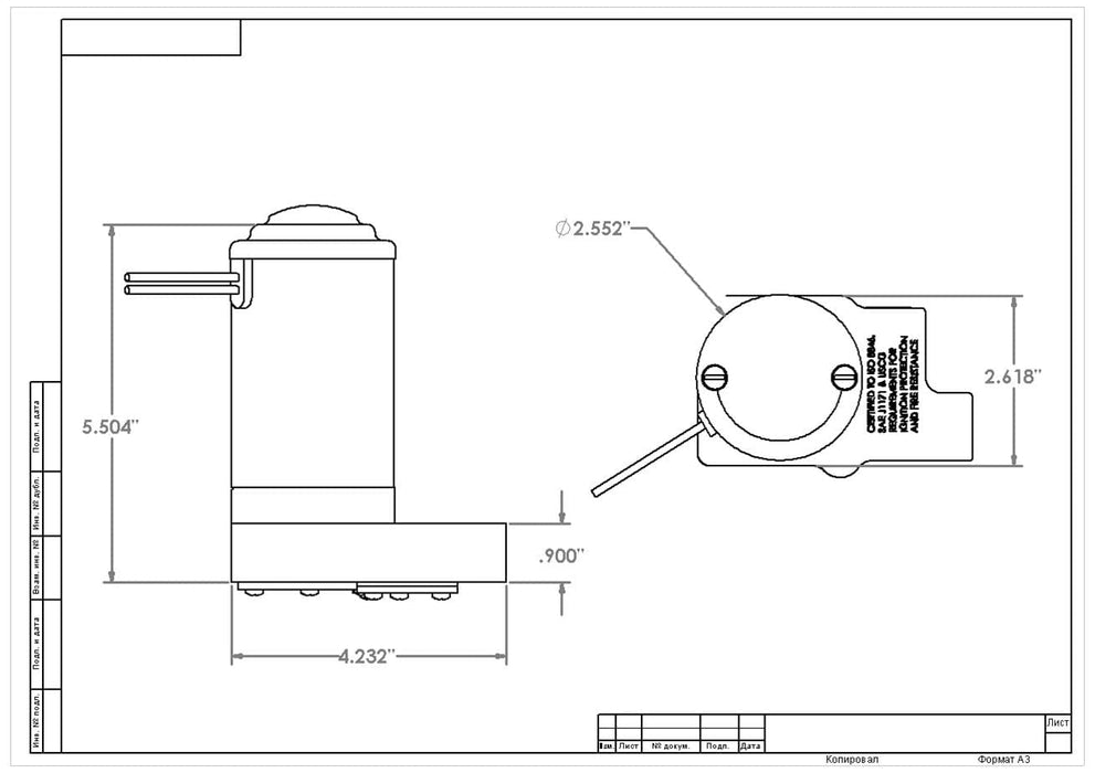 Aeromotive Aeromotive Carbureted Marine Fuel Pumps 11211 Autofit
