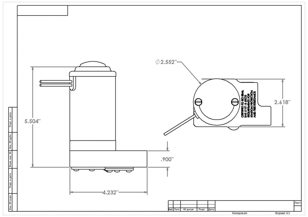 Aeromotive Aeromotive Carbureted Marine Fuel Pumps 11212 Autofit