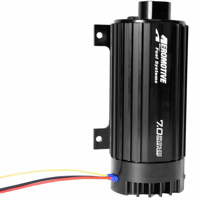 AEROMOTIVE Brushless In-Line Spur Gear - 7.0 GPM (26.5 LPM) - Signature Body Brushless In-Line Spur Gear - 7.0 GPM (26.5 LPM) - Signature Body Autofit