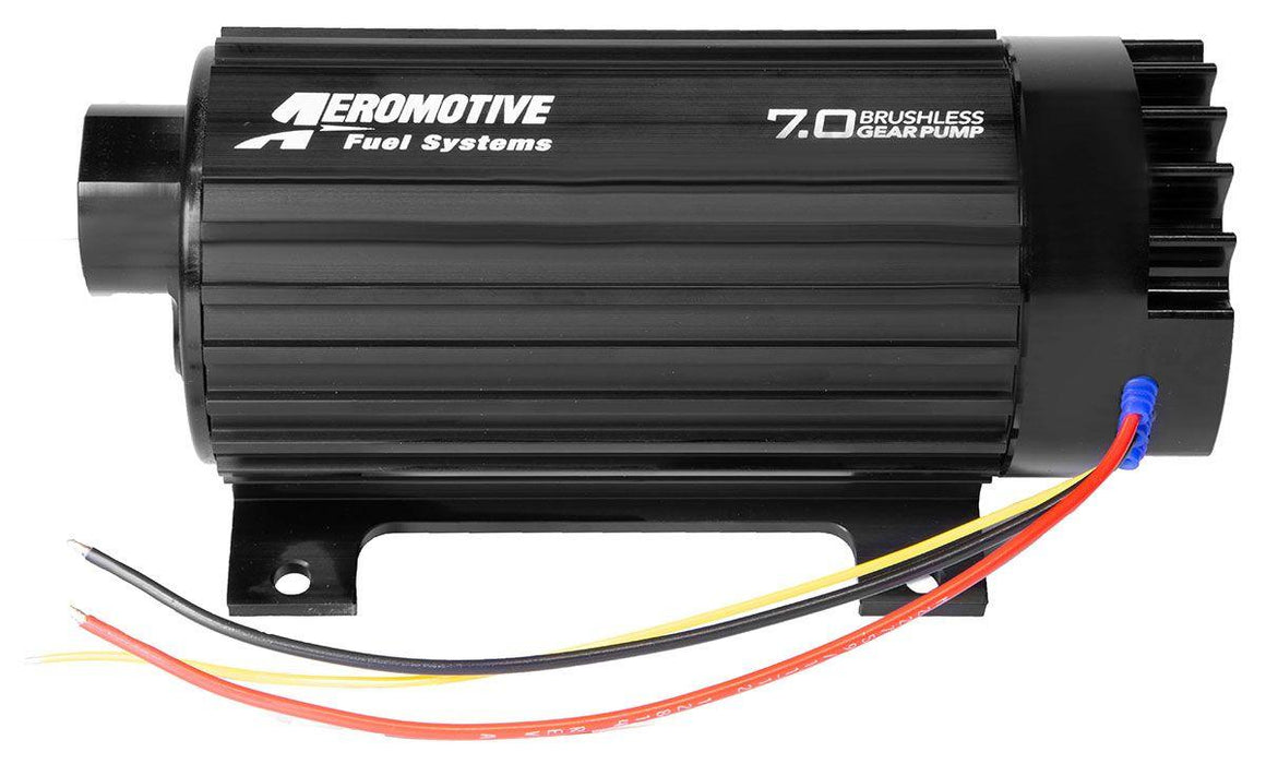 AEROMOTIVE Brushless In-Line Spur Gear - 7.0 GPM (26.5 LPM) - Signature Body Brushless In-Line Spur Gear - 7.0 GPM (26.5 LPM) - Signature Body Autofit