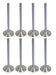 Airflow Research (AFR) AFR Inconel Valves 7633-8 Autofit