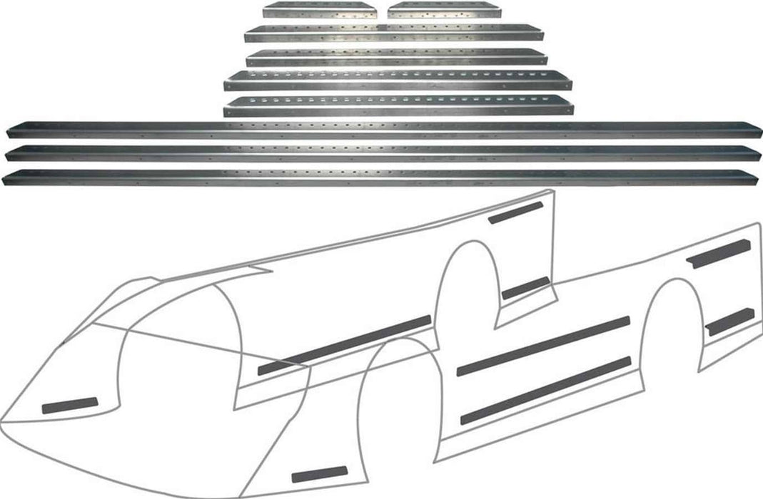 Allstar Performance Allstar Performance Body Brace Kits ALL23105 Autofit