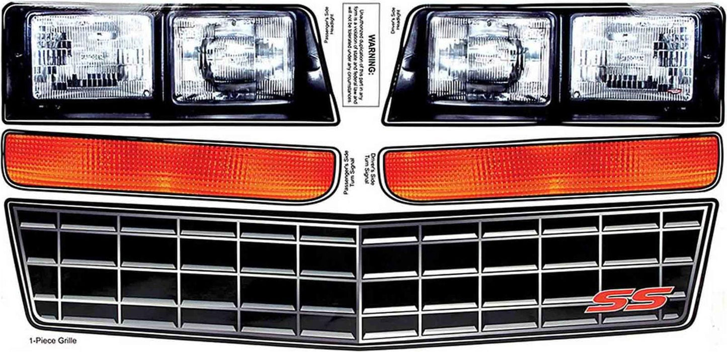 Allstar Performance Allstar Performance Custom Graphics Decal Kits ALL23014 Autofit