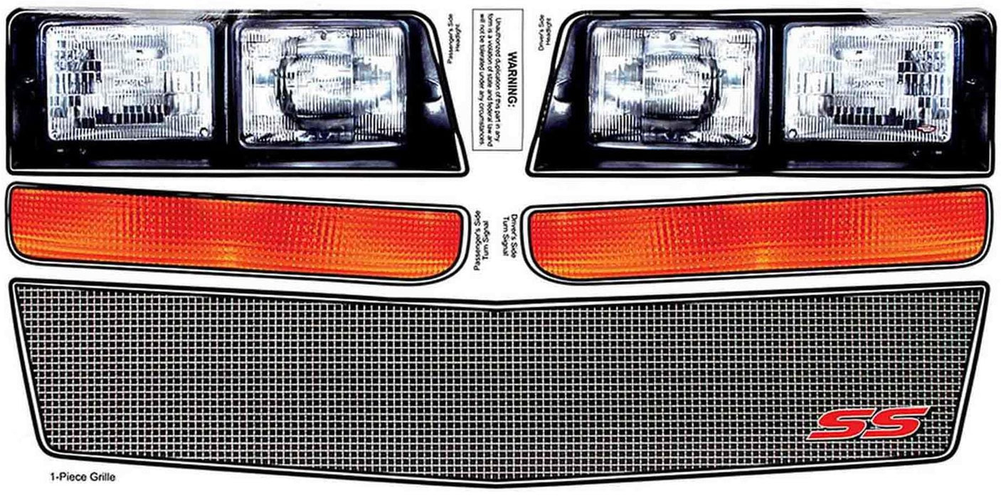Allstar Performance Allstar Performance Custom Graphics Decal Kits ALL23038 Autofit