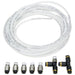 Allstar Performance Allstar Performance Deluxe Nylon Brake Line Kits ALL48018 Autofit