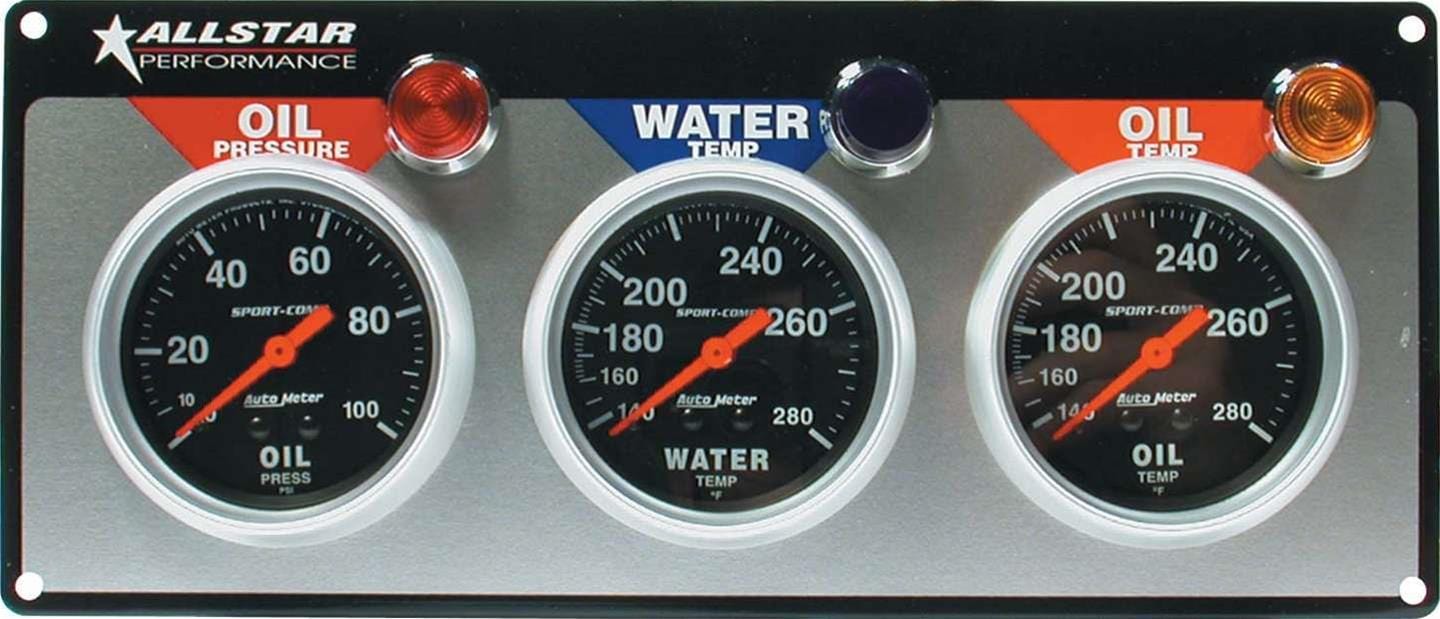 Allstar Performance Allstar Performance Gauge Panel Kits ALL80112 Autofit