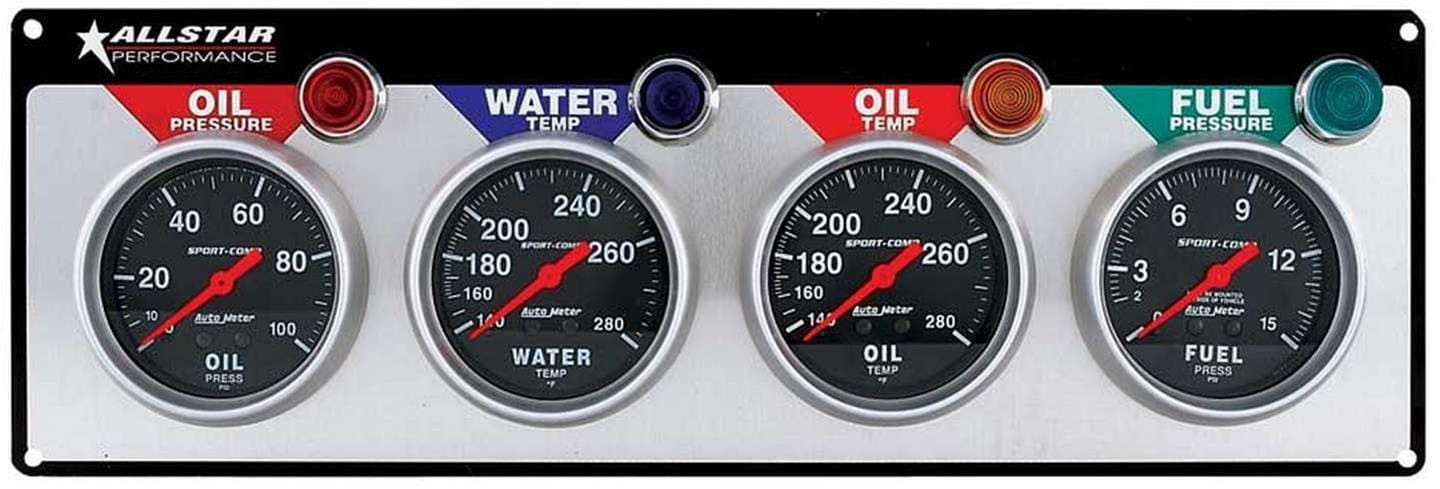 Allstar Performance Allstar Performance Gauge Panel Kits ALL80114 Autofit