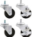 Allstar Performance Allstar Performance Heavy-Duty Cradle Wheel Kits ALL10165 Autofit