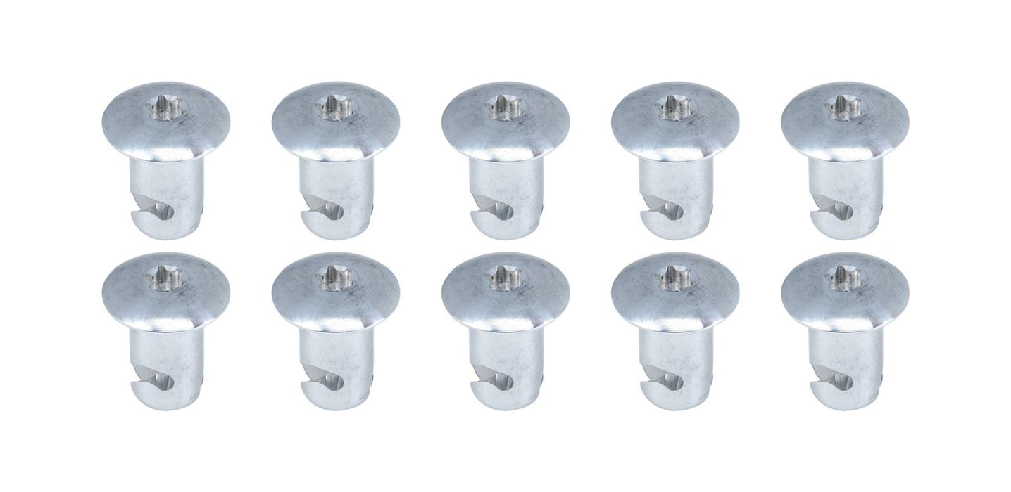 Allstar Performance Allstar Performance Oval Head Button Fasteners ALL19075 Autofit