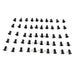 Allstar Performance Allstar Performance Oval Head Button Fasteners ALL19225 Autofit