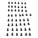 Allstar Performance Allstar Performance Oval Head Button Fasteners ALL19279 Autofit