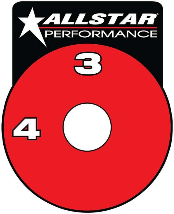 Allstar Performance Allstar Performance RF Brake Shut-Off Valve Decals ALL48011 Autofit