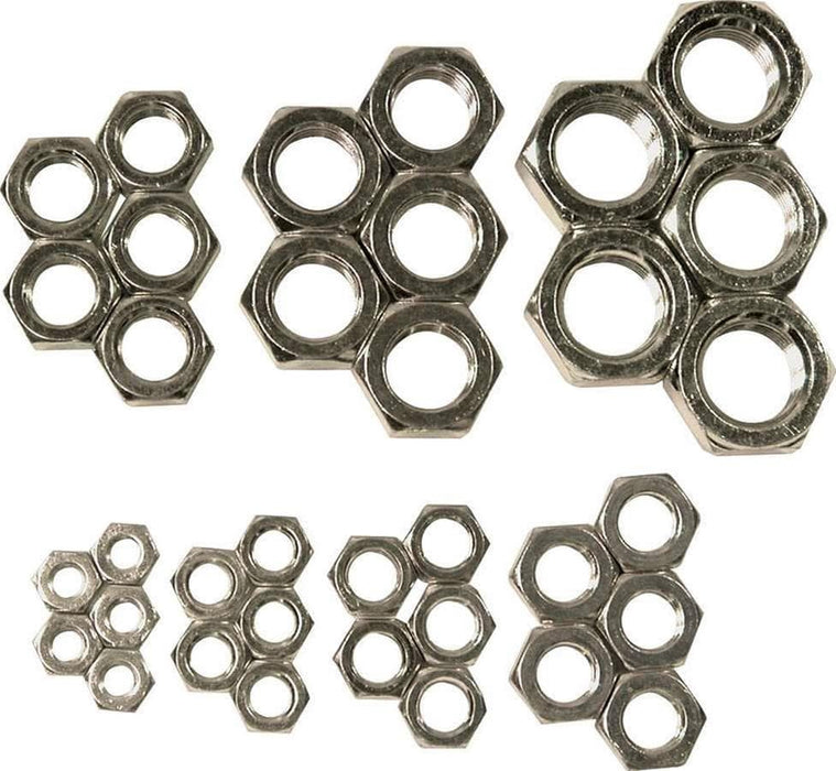 Allstar Performance Allstar Performance Steel Jam Nut Assortments ALL18291 Autofit