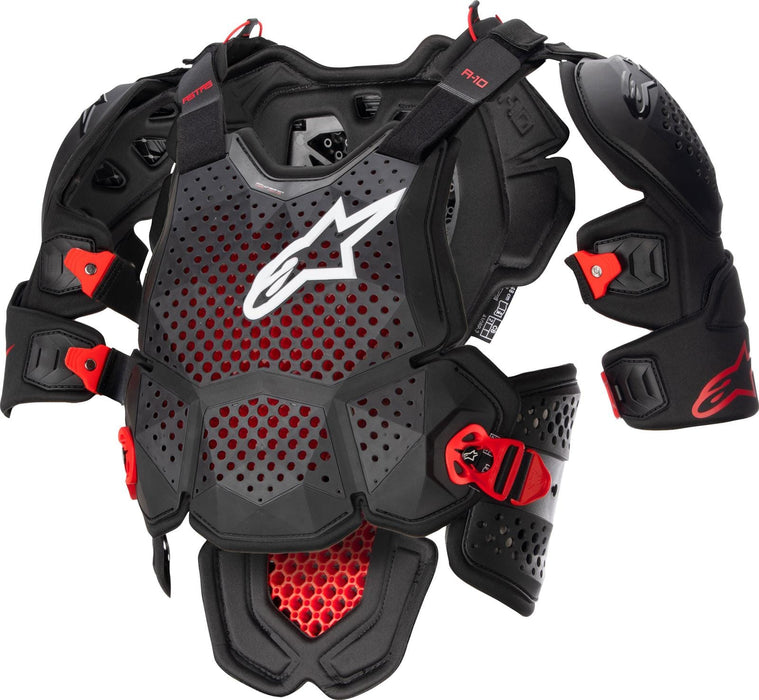 Alpinestars MX Alpinestars MX A-10 V2 Full Chest Protectors 6700523-1431-M/L Autofit