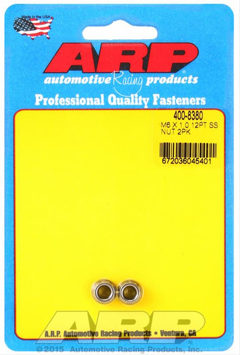 ARP ARP 12-Point Nuts 400-8380 Autofit
