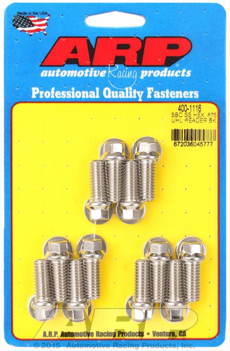 ARP ARP Header Fasteners 400-1116 Autofit