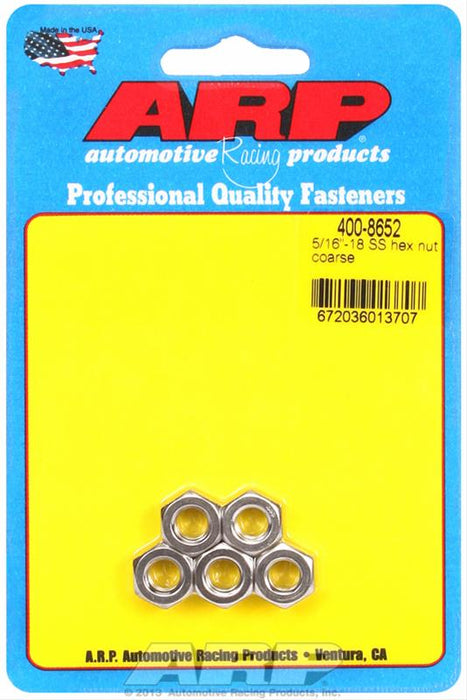 ARP ARP Hex Nuts 400-8652 Autofit